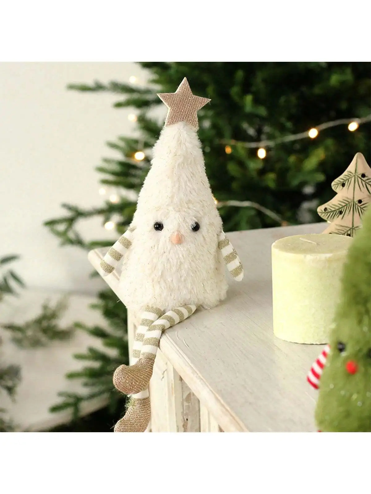 SabbaVie™ Cute Plush Christmas Tree & Snowman Dolls – Festive Home & Party Decoration 2026