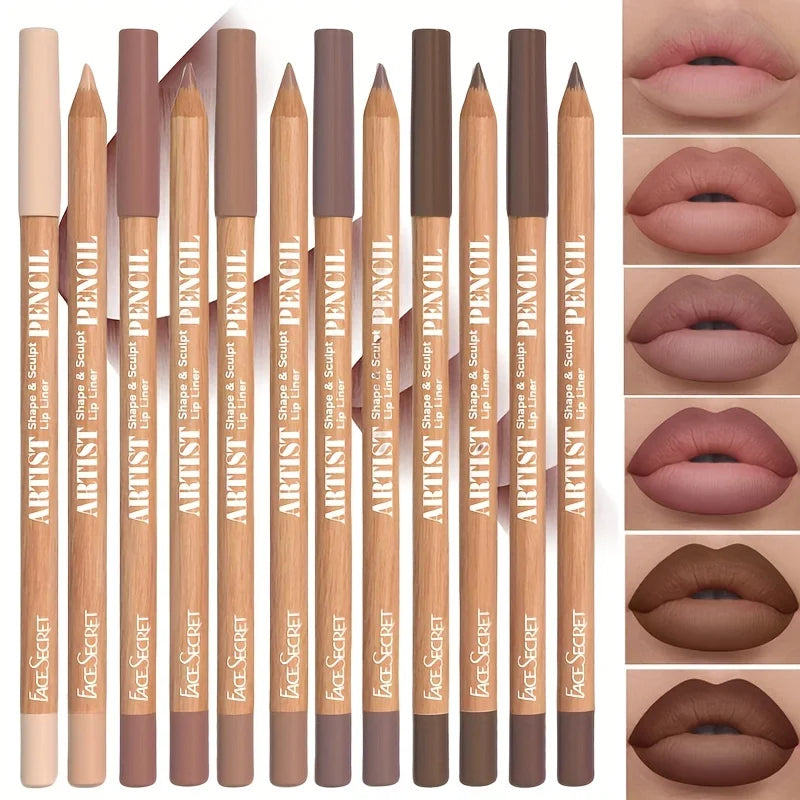 SabbaVie™ 6PCS Long-Lasting Velvet Matte Lip Liner Set