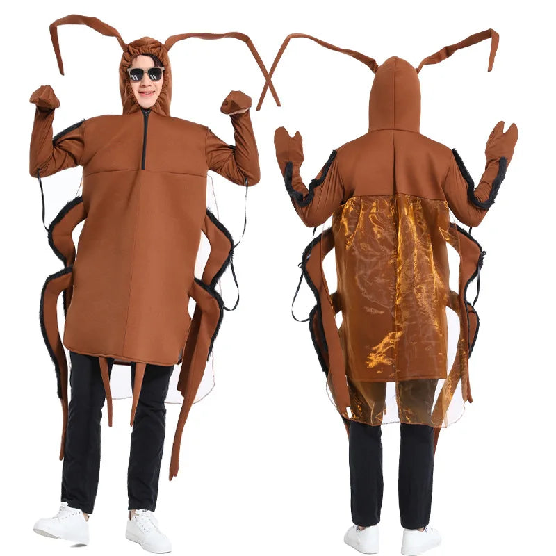 SabbaVie™ Funny Bug Costume – Cockroach Cosplay Outfit
