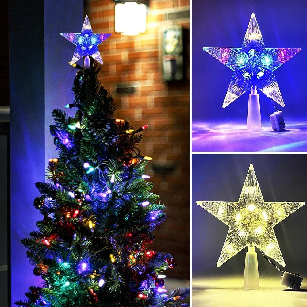 SabbaVie™ LED Star Projection Light – Colorful or Warm
