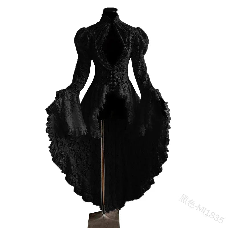 SabbaVie™ Angel & Demon Cosplay Dress – Elegant Halloween Costume
