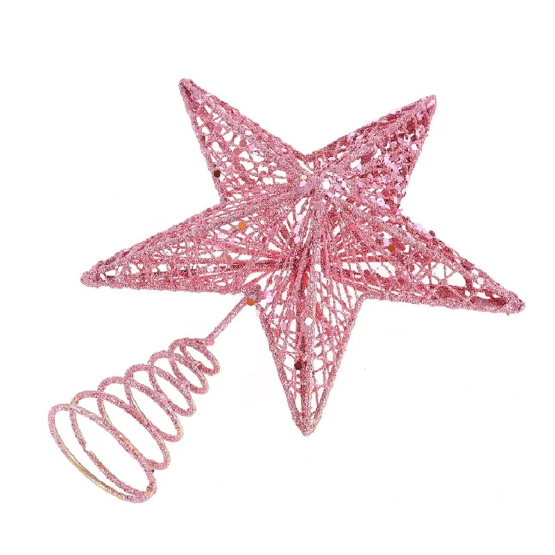 SabbaVie™ Sparkling Pink LED Star Ornament