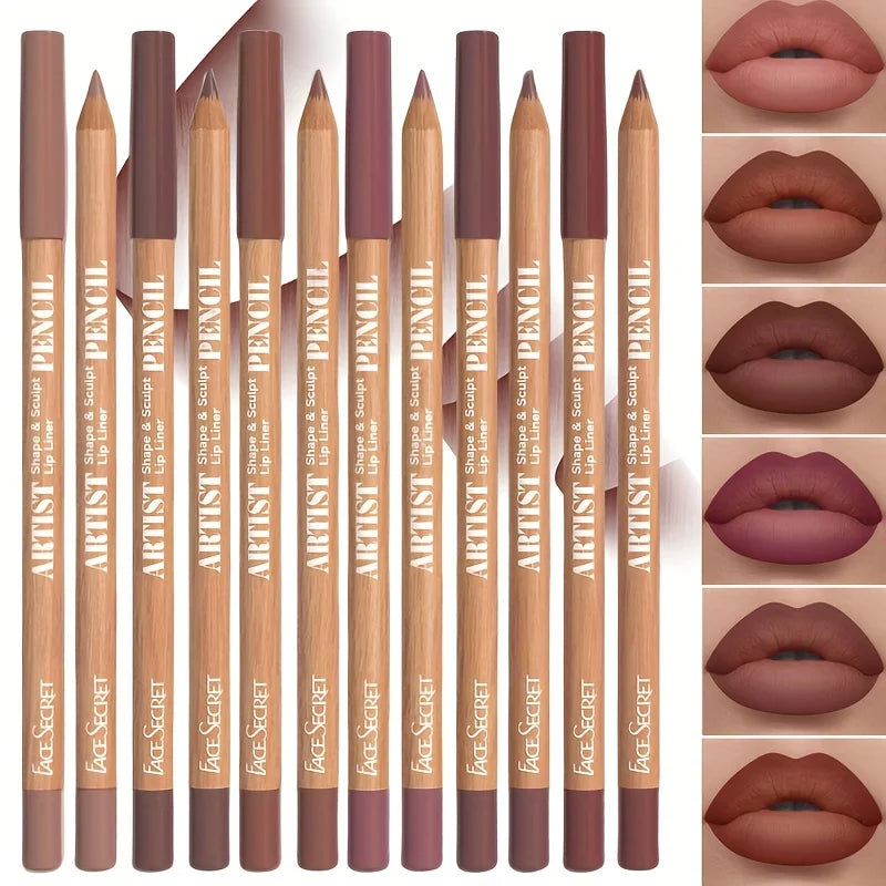 SabbaVie™ 6PCS Long-Lasting Velvet Matte Lip Liner Set