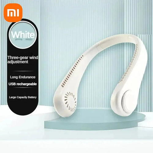 Xiaomi Portable 360° Cooling Neck Fan – Bladeless Air Conditioner Wearable (Sold by SabbaVie™)