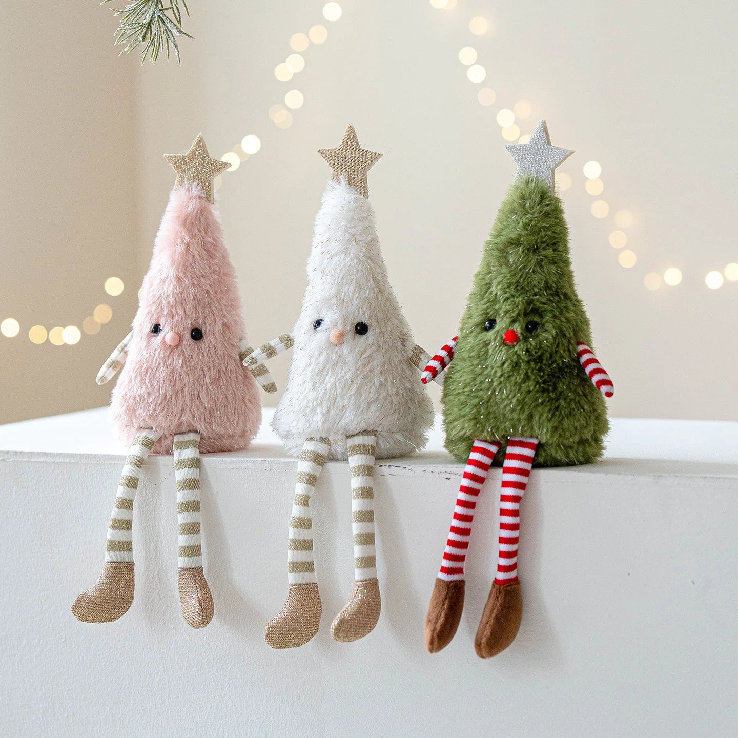 SabbaVie™ Cute Plush Christmas Tree & Snowman Dolls – Festive Home & Party Decoration 2026
