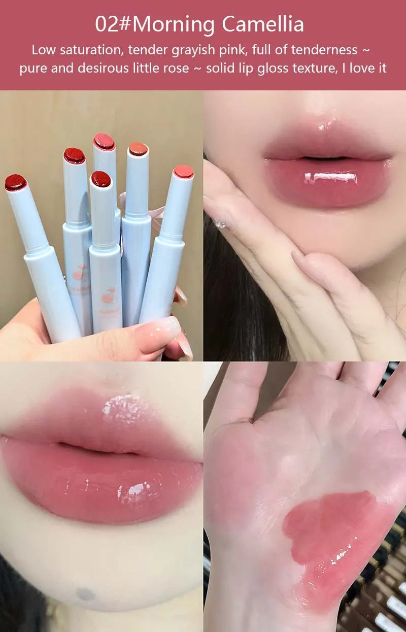 🪞 SabbaVie™ Mirror Glossy Lip Plumper – Long-Lasting Moisturizing Lip Glaze
