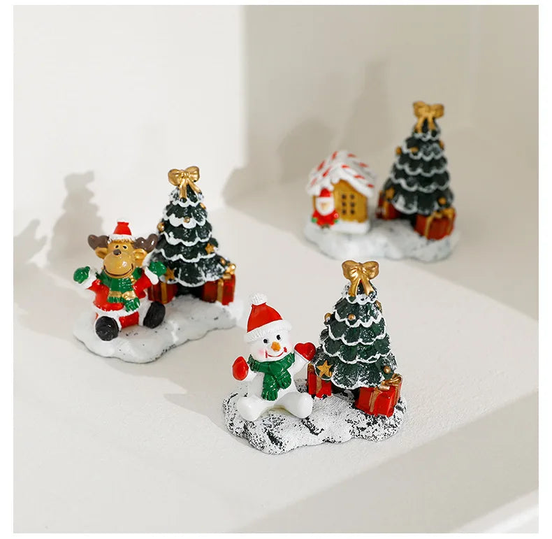 SabbaVie™ Festive Nordic Christmas Gnome Figurines – Holiday Table & Home Decorations