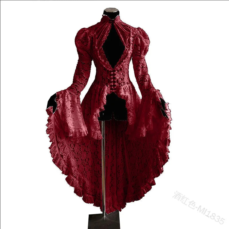 SabbaVie™ Angel & Demon Cosplay Dress – Elegant Halloween Costume