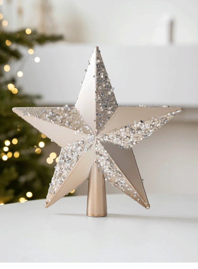 SabbaVie™ Luxury LED Christmas Tree with Ornaments – Warm Glow Holiday Decor