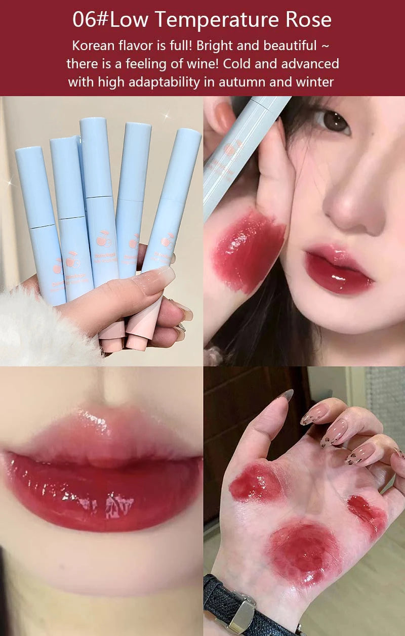 🪞 SabbaVie™ Mirror Glossy Lip Plumper – Long-Lasting Moisturizing Lip Glaze