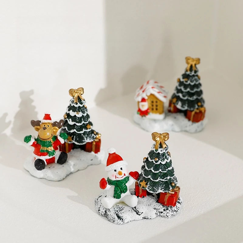 SabbaVie™ Festive Nordic Christmas Gnome Figurines – Holiday Table & Home Decorations