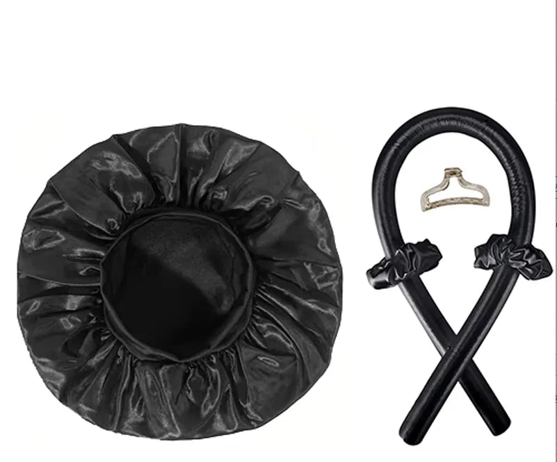 🎀 SabbaVie™ Satin Night Hair Cap — Protect Hair While You Sleep