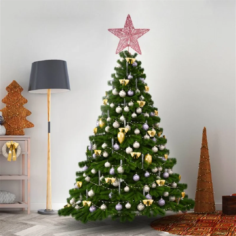 SabbaVie™ Sparkling Pink LED Star Ornament