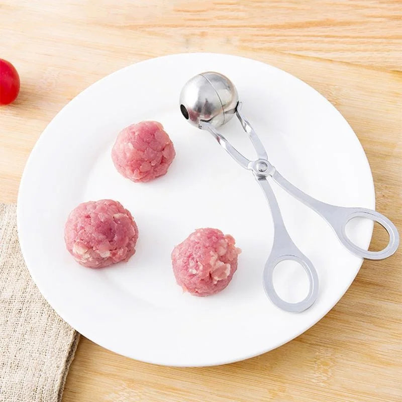 🍡 4️⃣ SabbaVie™ Meat Ball Maker Tool — Dual Scoop Design