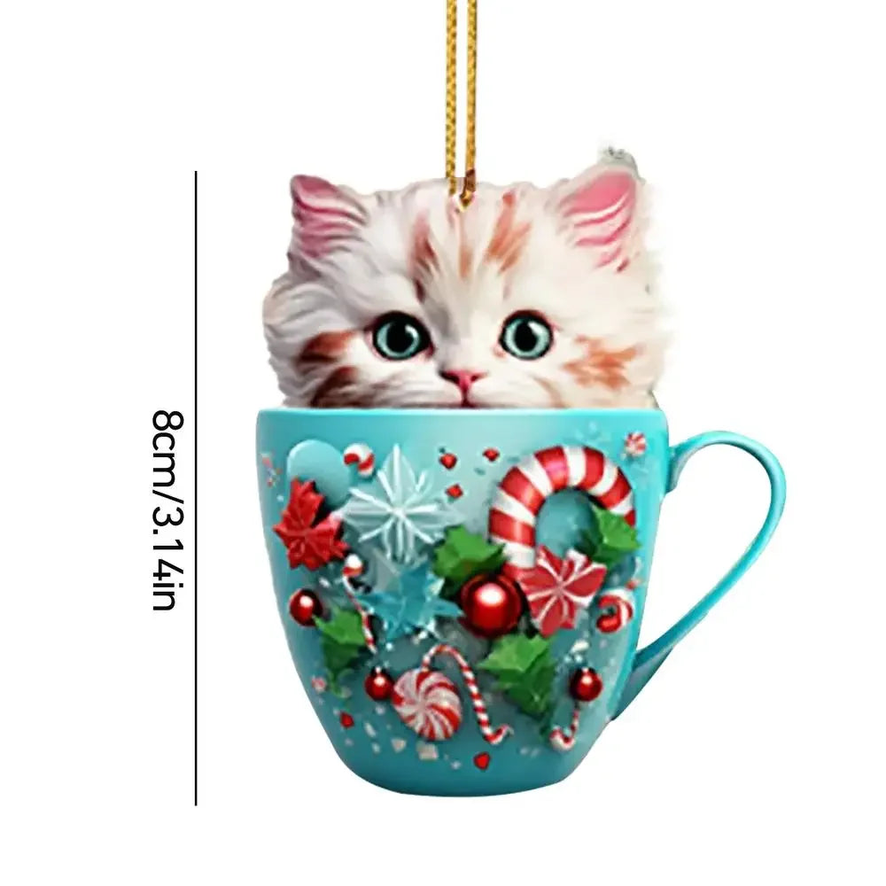 SabbaVie™ Mini Christmas Character Figurines – 8cm Holiday Table Decorations