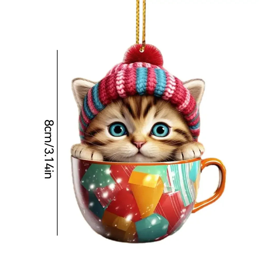 SabbaVie™ Mini Christmas Character Figurines – 8cm Holiday Table Decorations