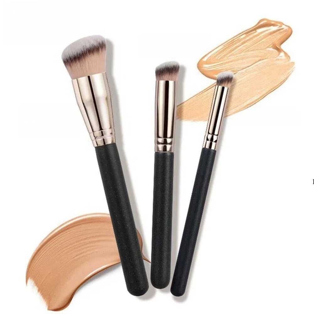 1/3Pcs Makeup Brushes Professional Foundation Concealer | SabbaVie™ Glow