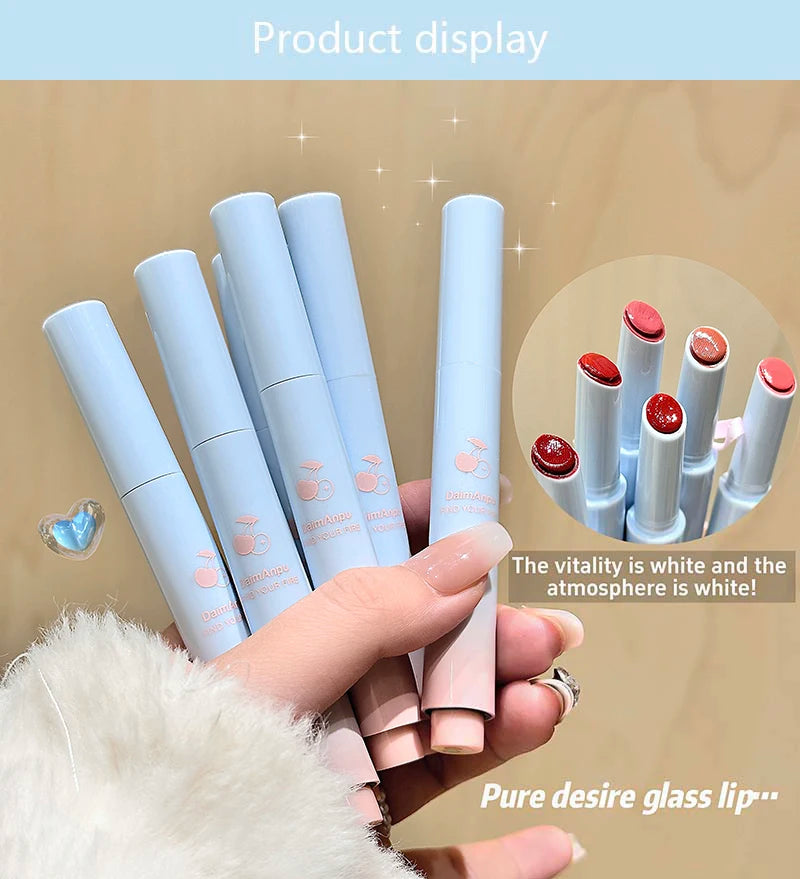 🪞 SabbaVie™ Mirror Glossy Lip Plumper – Long-Lasting Moisturizing Lip Glaze