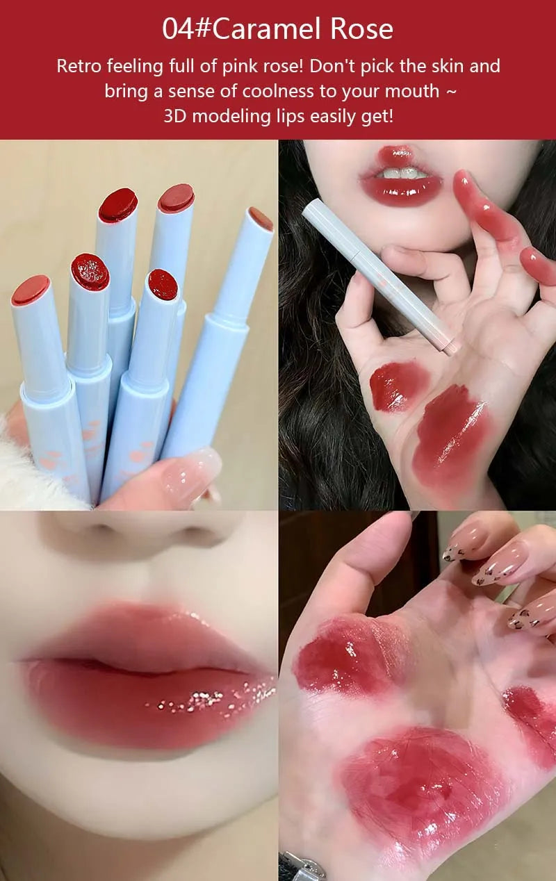 🪞 SabbaVie™ Mirror Glossy Lip Plumper – Long-Lasting Moisturizing Lip Glaze