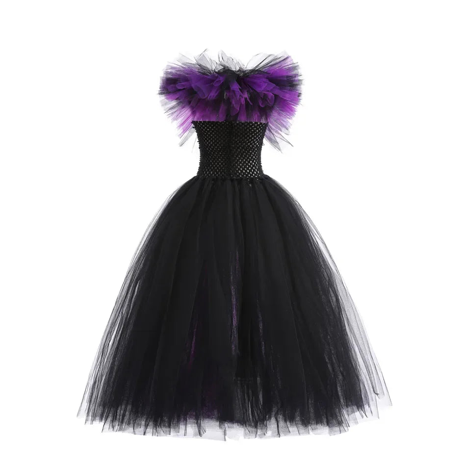 SabbaVie™ Queen of Darkness Costume – Elegant Witch Dress