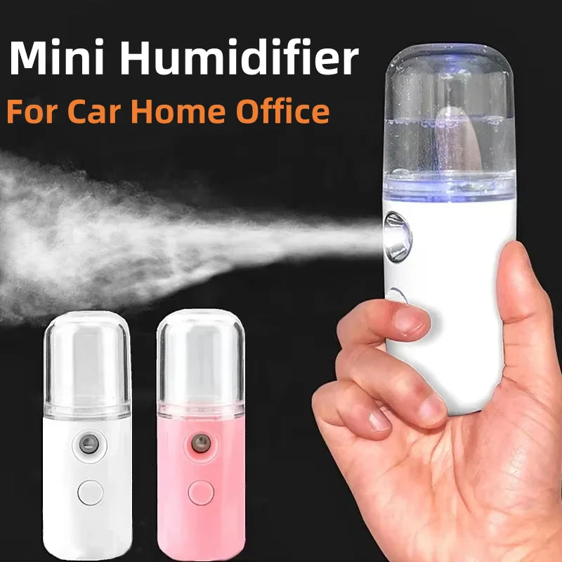 SabbaVie™ Mini Portable Humidifier – For Car, Home & Office