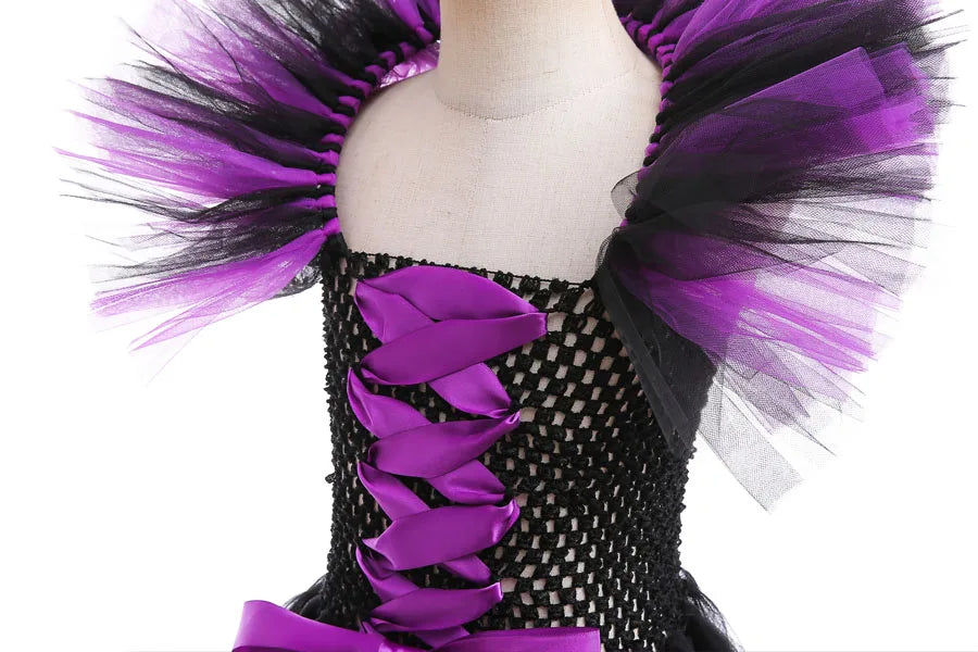 SabbaVie™ Queen of Darkness Costume – Elegant Witch Dress