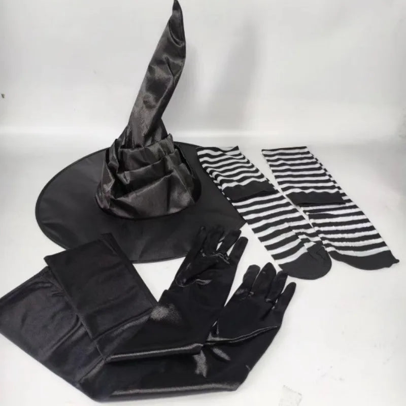 SabbaVie™ Halloween Witch Hat Costume – Classic Spooky Look