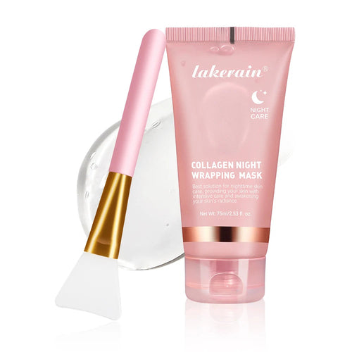 Collagen Jelly Cream – Hydrolyzed Collagen Overnight Facial Mask (Sold by SabbaVie™)