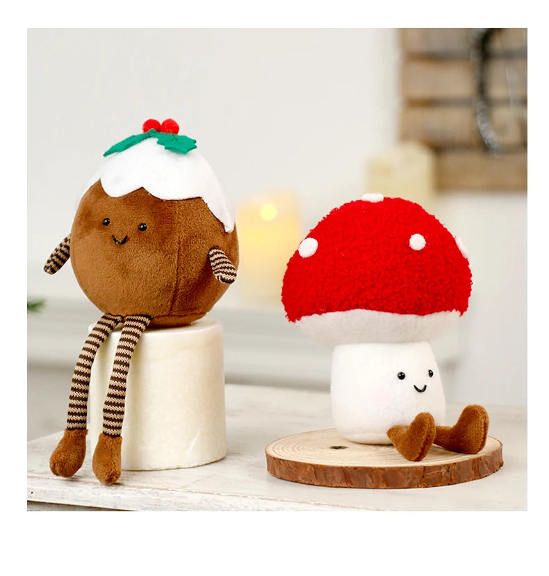 SabbaVie™ Plush Christmas Wreath & Tree Cake Dolls – Festive Holiday Home Décor 2026