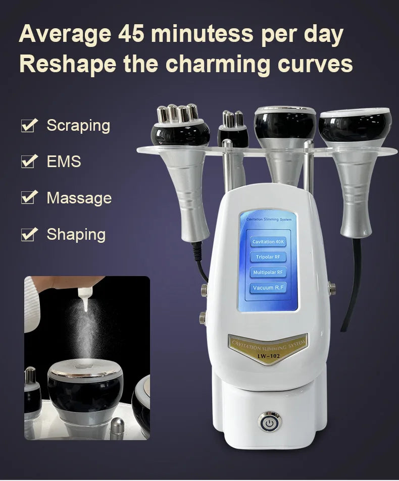 🔭 2️⃣ SabbaVie™ 4-in-1 Ultrasonic Cavitation Body Slimming Machine