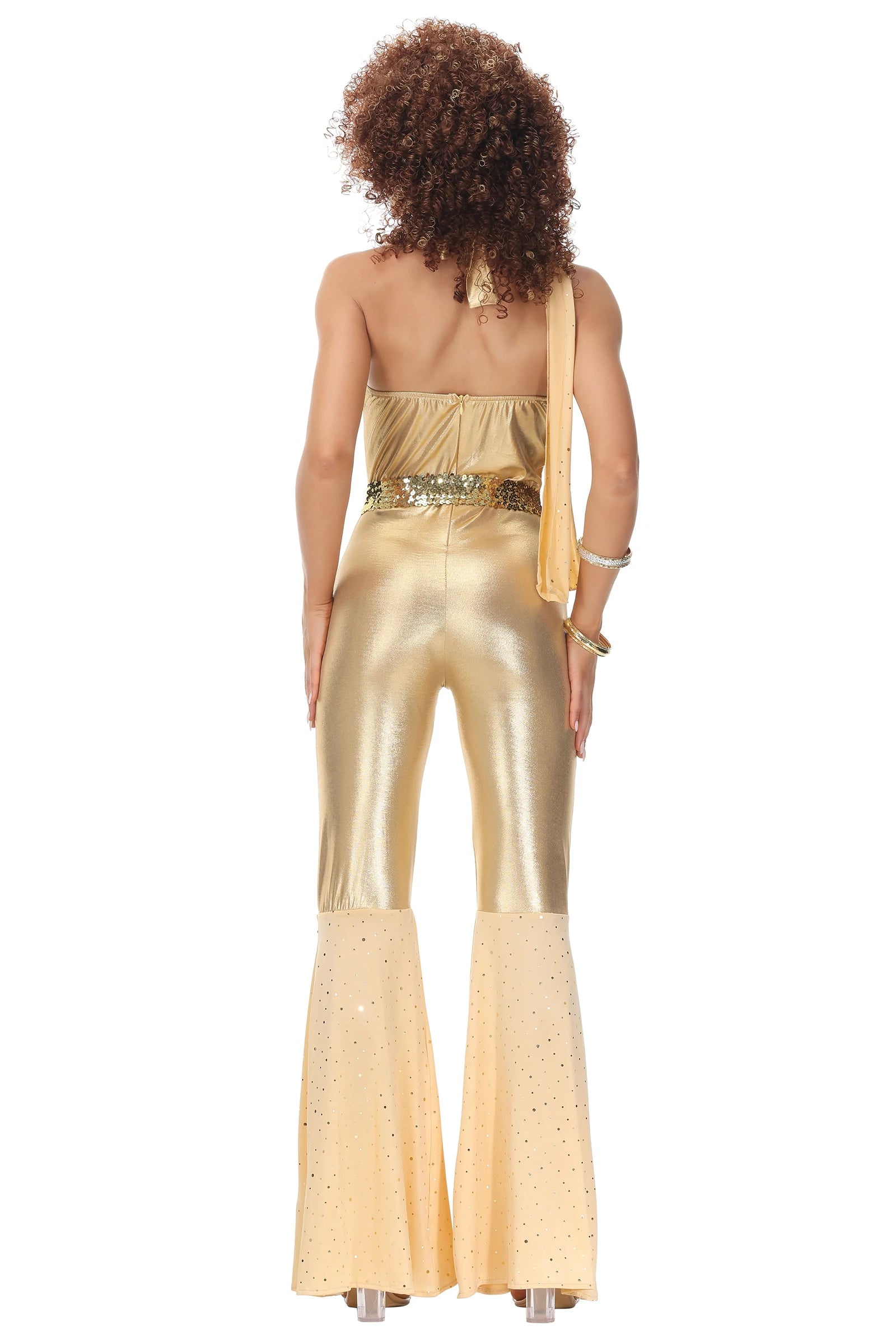 SabbaVie™ Vintage Disco Costume – Retro Halloween Outfit