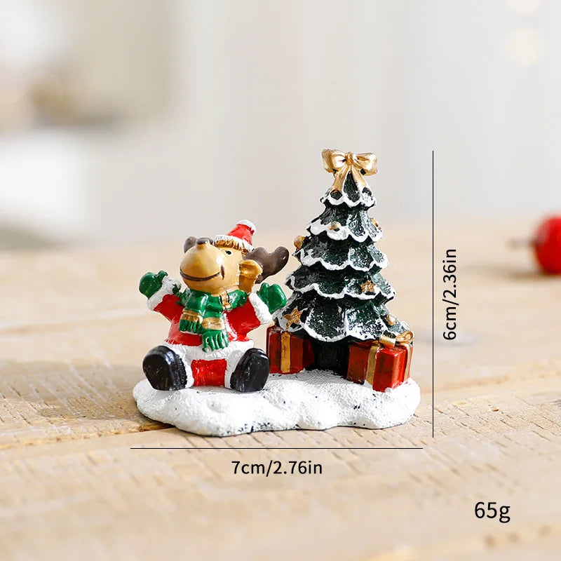 SabbaVie™ Festive Nordic Christmas Gnome Figurines – Holiday Table & Home Decorations