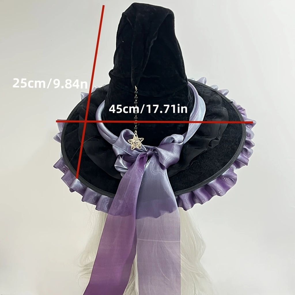 SabbaVie™ Halloween Witch Hat – Classic Costume Accessory