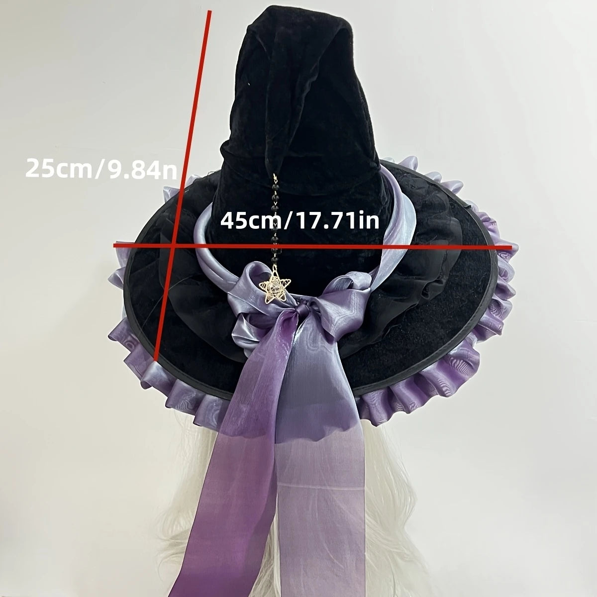 SabbaVie™ Halloween Witch Hat – Classic Costume Accessory