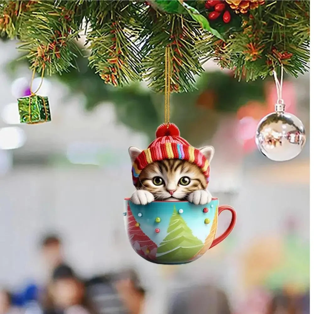 SabbaVie™ Mini Christmas Character Figurines – 8cm Holiday Table Decorations