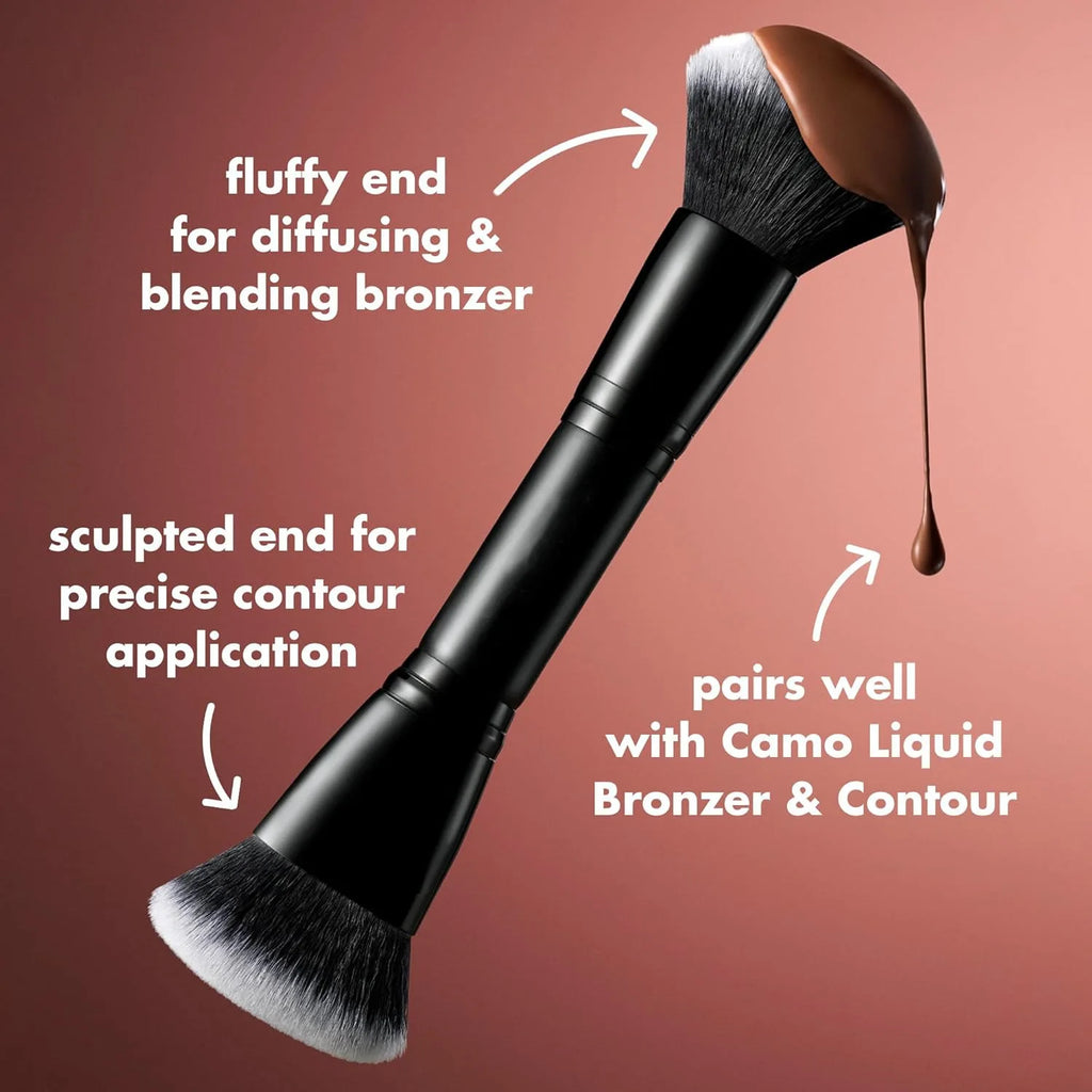 SabbaVie™ Dual-Headed Soft Bristle Makeup Brush