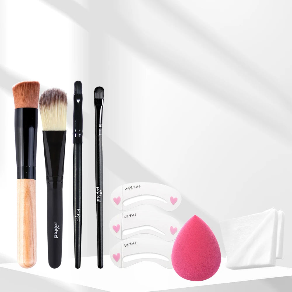 POPFEEL Ultimate Holiday Luxury Makeup Collection – Premium Eyes, Face & Lip Gift Set (Sold by SabbaVie™)