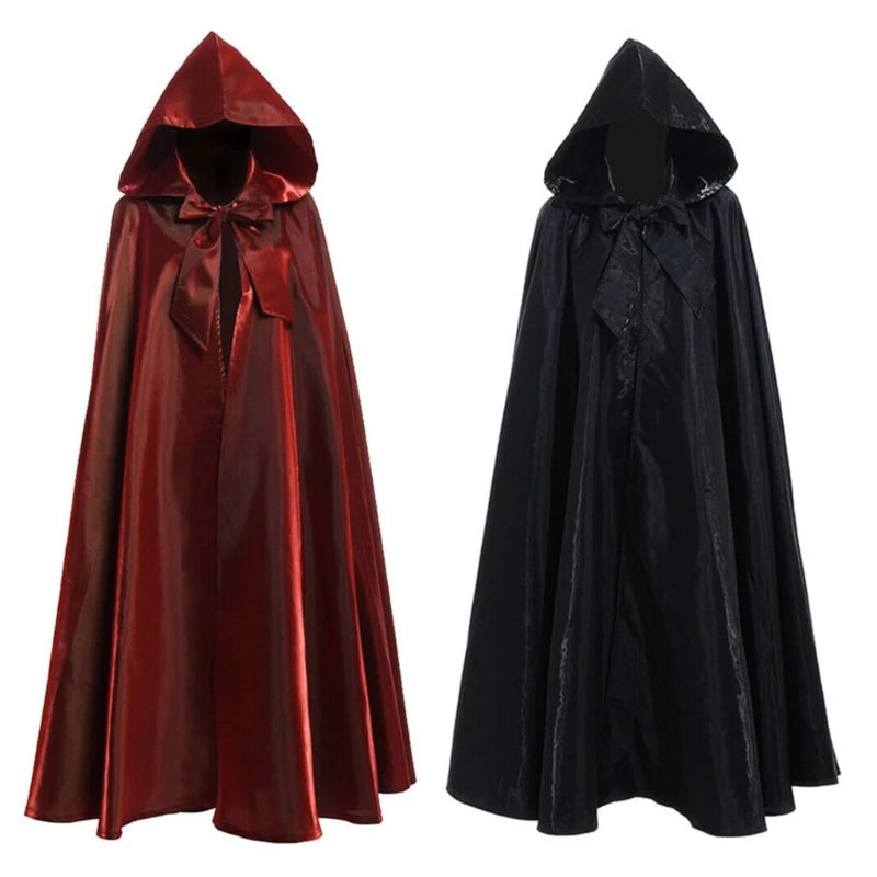 SabbaVie™ Halloween Cloak Set – Vampire & Witch Capes