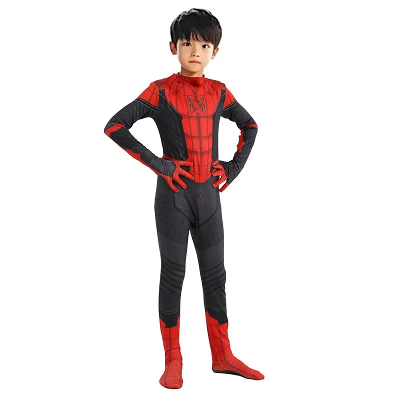 SabbaVie™ Kids Superhero Costume – Spider Halloween Suit