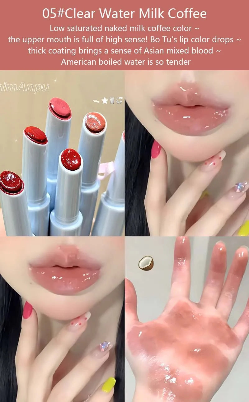 🪞 SabbaVie™ Mirror Glossy Lip Plumper – Long-Lasting Moisturizing Lip Glaze
