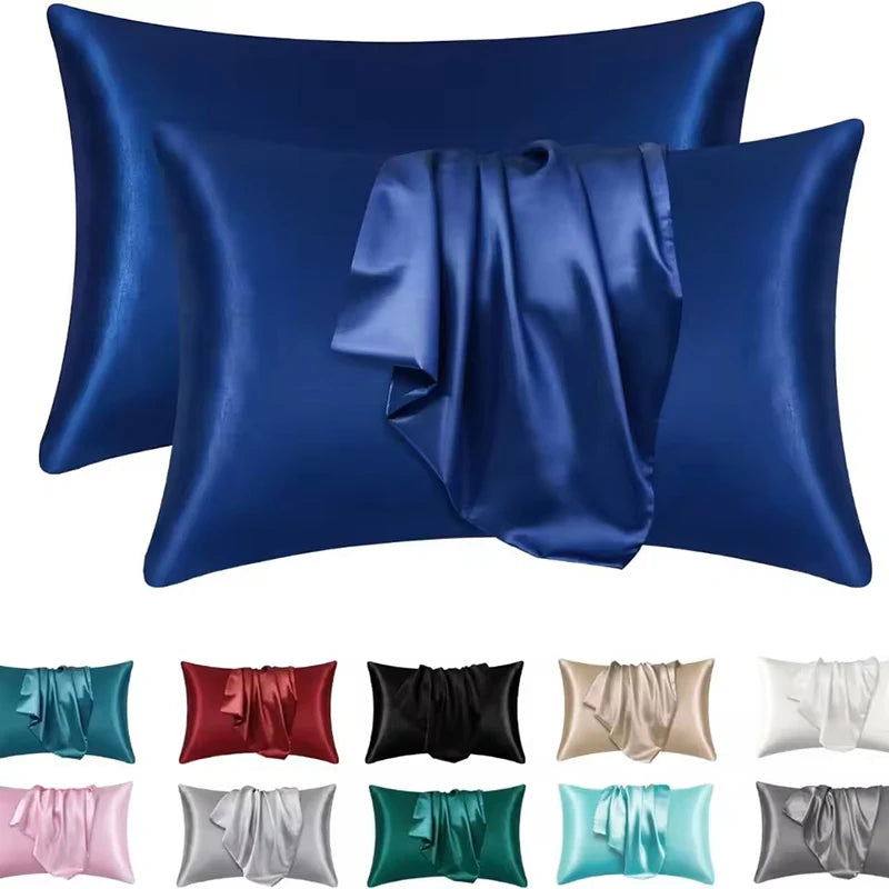💤 SabbaVie™ Luxury Satin Beauty Sleep Pillowcase — Frizz-Free, Silky & Skin-Friendly Comfort