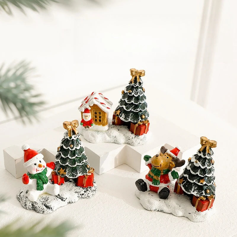 SabbaVie™ Festive Nordic Christmas Gnome Figurines – Holiday Table & Home Decorations