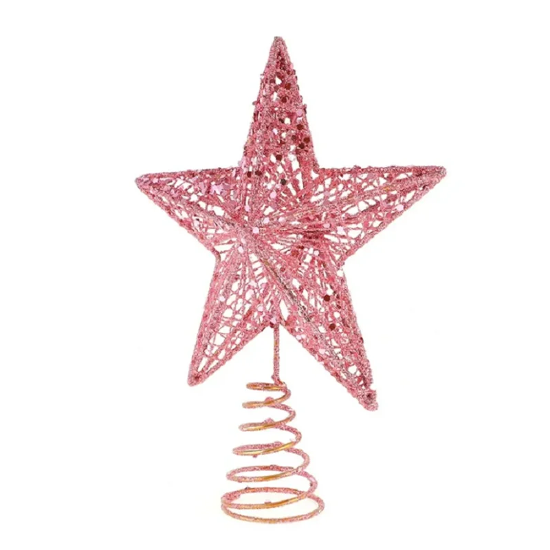 SabbaVie™ Sparkling Pink LED Star Ornament