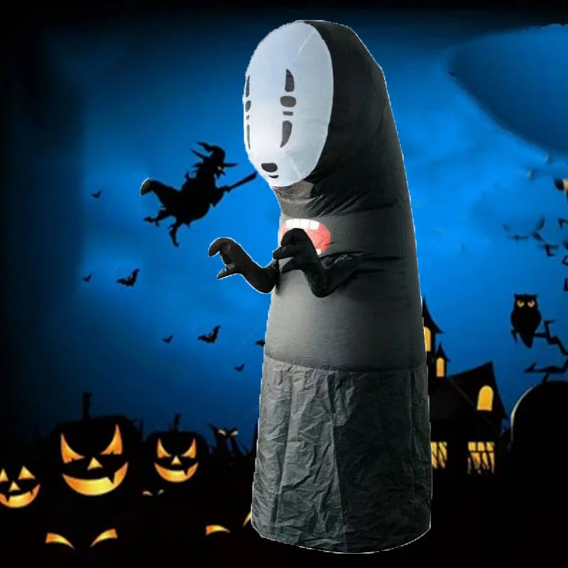 SabbaVie™ Inflatable Ghost Costume – Spooky Blow-Up Halloween Suit