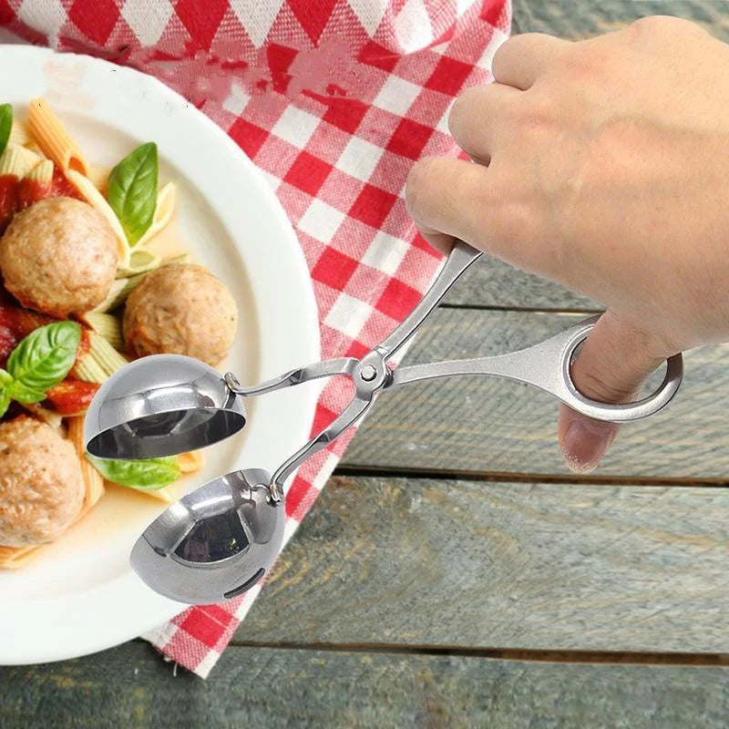 🍡 4️⃣ SabbaVie™ Meat Ball Maker Tool — Dual Scoop Design