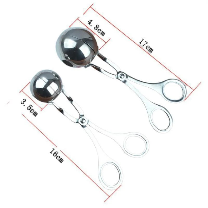 🍡 4️⃣ SabbaVie™ Meat Ball Maker Tool — Dual Scoop Design