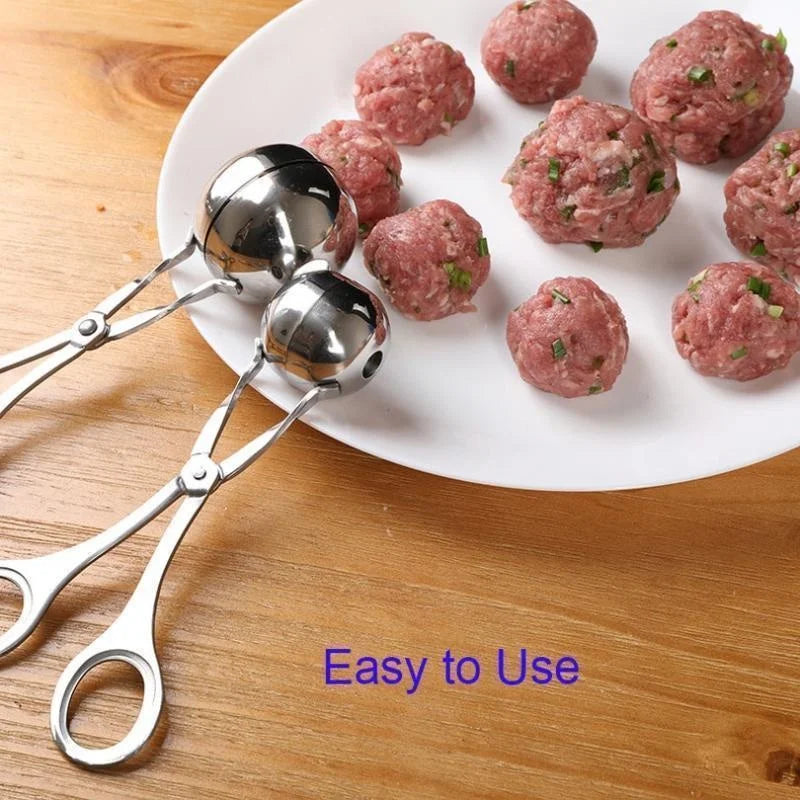🍡 4️⃣ SabbaVie™ Meat Ball Maker Tool — Dual Scoop Design