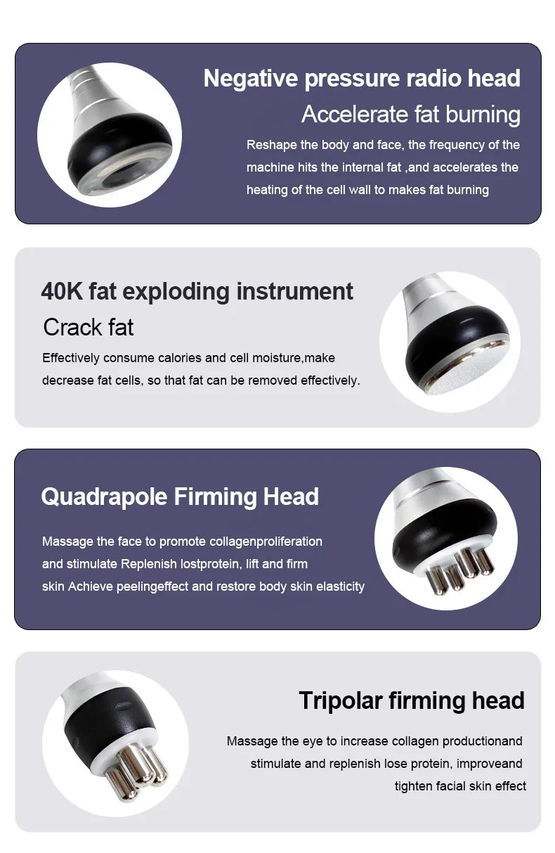 🔭 2️⃣ SabbaVie™ 4-in-1 Ultrasonic Cavitation Body Slimming Machine