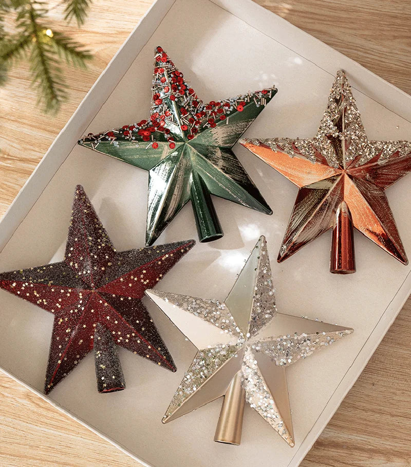 SabbaVie™ Luxury LED Christmas Tree with Ornaments – Warm Glow Holiday Decor