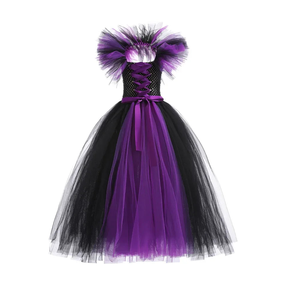SabbaVie™ Queen of Darkness Costume – Elegant Witch Dress